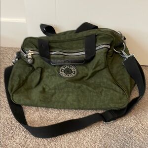 Kipling Green brief bag